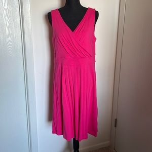 Lands End Pretty Pink Dress
